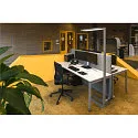 SLV Staande lamp WORKLIGHT PRO IP20, grijs dimbaar