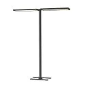 Staande lamp WORKLIGHT PRO IP20, zwart dimbaar