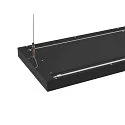 SLV pendant luminaire WORKLIGHT PRO up / down, DALI controllable, UGR < 19 IP20, black dimmable