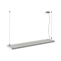 SLV pendant luminaire WORKLIGHT PRO up / down, DALI controllable, UGR < 19 IP20, grey dimmable