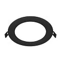 Afdekking DOWNLIGHT V 150 plat, zwart
