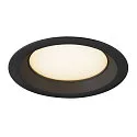 SLV Afdekking DOWNLIGHT V 150 licht verzonken, zwart