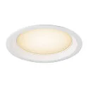 SLV cover DOWNLIGHT V 200 slightly recessed, white