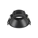 recessed ceiling ring NEW TRIA® 75 round, low, black