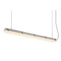 SLV Armatuur voor vochtige ruimten WATERPROOF V 1200 ON-OFF slagvast, schakelbaar IP66, grijs 