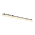SLV Armatuur voor vochtige ruimten WATERPROOF V 1200 ON-OFF slagvast, schakelbaar IP66, grijs 