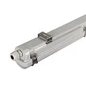 SLV Armatuur voor vochtige ruimten WATERPROOF V 1200 ON-OFF slagvast, schakelbaar IP66, grijs 