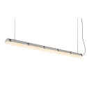 SLV Armatuur voor vochtige ruimten WATERPROOF V 1500 ON-OFF slagvast, schakelbaar IP66, grijs 