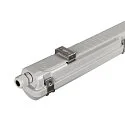 SLV Armatuur voor vochtige ruimten WATERPROOF V 1500 ON-OFF slagvast, schakelbaar IP66, grijs 