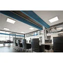 SLV Plafondarmatuur PANEL V 600 ON-OFF CCT Switch, schakelbaar IP54 / IP40, wit, gelakt 