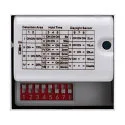 Wand- en plafondarmatuur OUTDOOR BULKHEAD V 360 HF met sensor, CCT Switch, slagvast, schakelbaar IP65, zwart, gelakt 