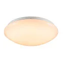 Wand- en plafondarmatuur SURFACE V 390 CCT Switch, schakelbaar, multipower, gekamd, bekabeld IP44, wit 