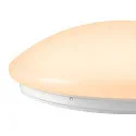 SLV Wand- en plafondarmatuur SURFACE V 390 CCT Switch, schakelbaar, multipower, gekamd, bekabeld IP44, wit 