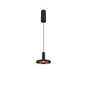Pendelarmatuur LALU® MIX&MATCH IP20, zwart dimbaar