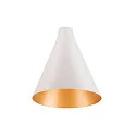 Lampenkap LALU® CONE 15 MIX&MATCH, goud, wit