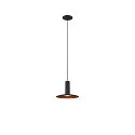 SLV Pendelarmatuur LALU® MIX&MATCH ingebouwde versie IP20, zwart dimbaar