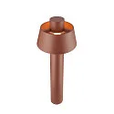 outdoor floor lamp PHOTONI 75 impact resistant, conical E27 IP65