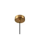 SLV Pendelarmatuur PANTILO ROPE 27 E27 IP20, goud dimbaar