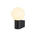 wall luminaire VARYT round E14 IP44, black