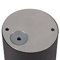 SLV Plafondarmatuur VARYT rond E14 IP44, zwart