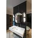 SLV Wandarmatuur LYGANT DOUBLE IP44, chroom