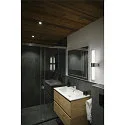 SLV Wandarmatuur LYGANT DOUBLE IP44, chroom