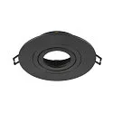 Verzonken plafondring NEW TRIA® 75 XL rond, zwart