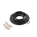 SLV Verzonken plafondring NEW TRIA® 75 XL rond, zwart