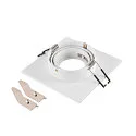 recessed ceiling ring NEW TRIA® 75 XL square, black
