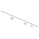 SLV 1-phase spot NOBLO® SPOT round, set of 3 IP20, white dimmable