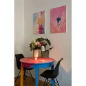 SLV Tafellamp op batterijen VINOLINA TWO 3-CCT 3-voudig, CCT Switch, met Touch-Dimmer, conisch, met Oplaadstation IP65, wit dimbaar