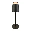 Tafellamp op batterijen VINOLINA TWO 3-CCT 3-voudig, CCT Switch, met Touch-Dimmer, conisch, met Oplaadstation IP65
