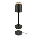 SLV Tafellamp op batterijen VINOLINA TWO 3-CCT 3-voudig, CCT Switch, met Touch-Dimmer, conisch, met Oplaadstation IP65