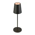 SLV Tafellamp op batterijen VINOLINA TWO 3-CCT 3-voudig, CCT Switch, met Touch-Dimmer, conisch, met Oplaadstation IP65