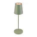SLV Tafellamp op batterijen VINOLINA TWO 3-CCT 3-voudig, CCT Switch, met Touch-Dimmer, conisch, met Oplaadstation IP65