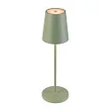 SLV Tafellamp op batterijen VINOLINA TWO 3-CCT 3-voudig, CCT Switch, met Touch-Dimmer, conisch, met Oplaadstation IP65