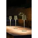 SLV Tafellamp op batterijen VINOLINA TWO 3-CCT 3-voudig, CCT Switch, met Touch-Dimmer, conisch, met Oplaadstation IP65