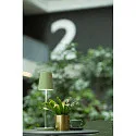 SLV Tafellamp op batterijen VINOLINA TWO 3-CCT 3-voudig, CCT Switch, met Touch-Dimmer, conisch, met Oplaadstation IP65