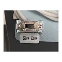 Pendelarmatuur ONE FLAT TRIPLE IP20, zwart dimbaar