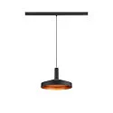 SLV Pendelarmatuur LALU® MIX&MATCH IP20, zwart dimbaar