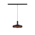 SLV Pendelarmatuur LALU® MIX&MATCH IP20, zwart dimbaar