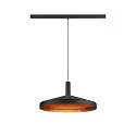 SLV Pendelarmatuur LALU® MIX&MATCH IP20, zwart dimbaar