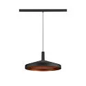 SLV Pendelarmatuur LALU® MIX&MATCH IP20, zwart dimbaar