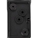 SLV Wandarmatuur voor buitenshuis MODELA UP/DOWN up down, slagvast IP65, zwart mat dimbaar