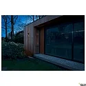 SLV Wandarmatuur voor buitenshuis MODELA UP/DOWN up down, slagvast IP65, zwart mat dimbaar