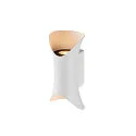 SLV Wandarmatuur voor buitenshuis MODELA UP/DOWN up down, slagvast IP65, wit mat dimbaar