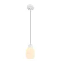SLV Pendelarmatuur VARYT E14 IP20, wit