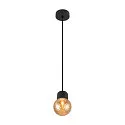 SLV Pendelarmatuur VARYT E14 IP20, zwart