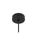 SLV Pendelarmatuur VARYT E14 IP20, zwart