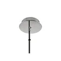 SLV Pendelarmatuur PANTILO CONVEX 40 E27 IP20, chroom